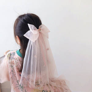 Pasador de Pelo con Lazo de Tela Estilo Princesa para Niñas, Accesorios para el Cabello de Diseño Nuevo y Alta Calidad - Product Image 2