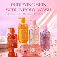 Gel Douche Exfoliant Parfumé TWG Private Label 520g Hydratant Nettoyant en Profondeur Blanchissant