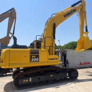 Excavadora sobre orugas Komatsu usada en Japón, PC200, ahorro de energía, precio bajo, venta de alta calidad en Shanghai - Product Image 3