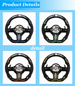 Volante de Fibra de Carbono Forjado de Alta Calidad para BMW Serie 3 4 5 F30 F31 F32 F36 E92 F10 F11 F80 F82 M3 M4 X3 X4 X5 X6 - Product Image 4