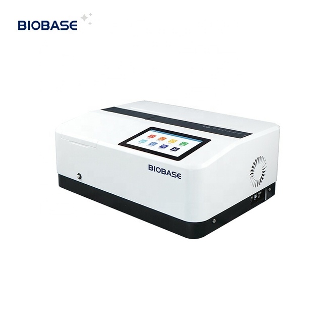 Biobase China Touch Screen UV/VIS Spectrophotometer BK-UV6T with Long Life Deuterium Lamp UV/VIS Spectrophotometer for Lab
