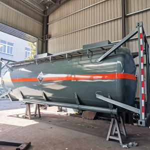 30ft ISO Tankcontainer T8 voor <span class=keywords><strong>transport</strong></span> en opslag van corrosieve vloeibare chemicaliën - Product Image 6
