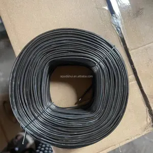 Fio de ligação de construção popular, fio de ferro preto 18#20#1kg por rolo, fio recozido preto