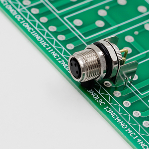 Best Selling M8 Front Fastened Angle Socket ALTW M8 IP67 Waterproof Front Fastened Socket M8 Male <strong>Sensor</strong> <strong>Connector</strong> for Devicenet - Product Image 2