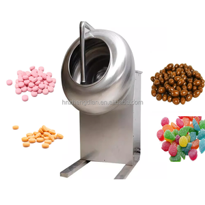 เครื่องเคลือบช็อกโกแลตสำหรับอั<span class=keywords><strong>ลม</strong></span>อนด์ ถั่วลิสง เม็ดมะม่วงหิมพานต์ / เครื่องเคลือบน้ำตาลอุตสาหกรรม - Product Image 5