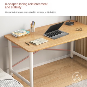 Маленький пластиковый стол для спальни, общежития, рабочего стола, домашнего компьютерного стола, учебы, современный простой дизайн - Product Image 4