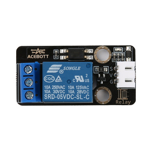 ACEBOTT China hizo buen precio 10A 250VAC/10A 24VDC componente electrónico de carga nominal 1 canal 5V Módulo de placa de relé para <span class=keywords><strong>Arduino</strong></span> - Product Image 2