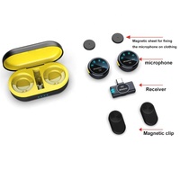 Nouveau Microphone S3 Sans Fil pour Vlog, Longue Autonomie, Longue Portée, Professionnel
