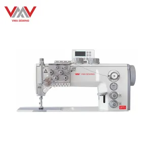 Precio VMA Máquinas de coser con motor de sastrería de bobina grande de 32mm de hilo pesado normal más barato