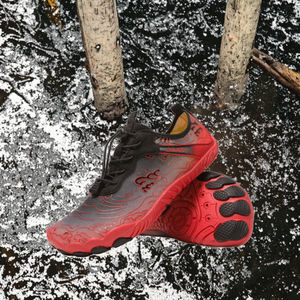 Chaussures aquatiques unisexes à cinq doigts pour l'extérieur, avec empeigne en maille, antidérapantes, pour la plongée, la natation, la marche en rivière, la randonnée aquatique et la marche sur la plage - Product Image 2