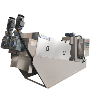 Hotel bantalan Dewatering membran lumpur penyaringan air MBR baja karbon 1000L/jam yang dikendalikan oleh PLC - Product Image 6