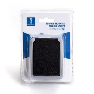 Presa di corrente a montaggio superficiale, colore grigio, 16A, 250V; ideale per installazioni elettriche interne ed esterne. - Product Image 2