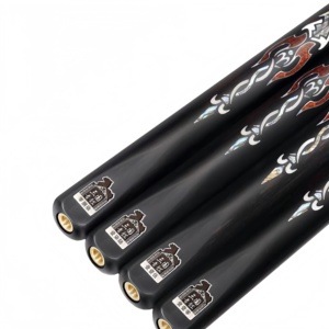 Queue de billard O'MIN Qinggang sculptée et incrustée, pointe de 9,8-10,2 mm, poids de 17,5-18,5 oz, style anglais, pour snooker et billard, vente en gros - Product Image 4