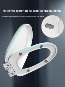 ฝาครอบโถสุขภัณฑ์แบบห<span class=keywords><strong>นา</strong></span>พิเศษ ยี่ห้อ<span class=keywords><strong>โม</strong></span><span class=keywords><strong>นา</strong></span>โก ยูนิเวอร์แซล พลาสติก ป้องกันการกระแทก ดีไซน์รูปตัวยูและตัววี รับประกันการเปลี่ยนทดแทน - Product Image 2