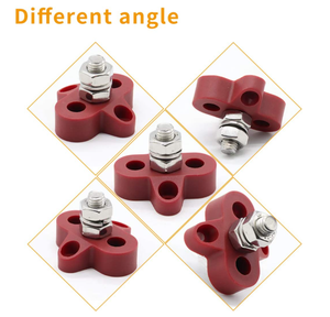 3/8 "12V 24V bloc <span class=keywords><strong>de</strong></span> <span class=keywords><strong>jonction</strong></span> <span class=keywords><strong>de</strong></span> batterie M10 isolé alimentation et terre batterie <span class=keywords><strong>jonction</strong></span> poste <span class=keywords><strong>barre</strong></span> omnibus - Product Image 5