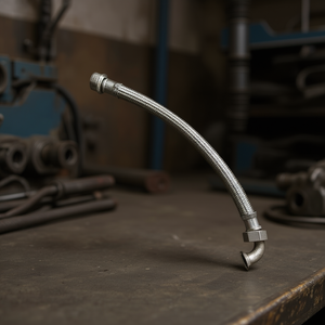 KINBOOR Braided Hose 18 In D25mm 304 Stainless Steel Industrial Hose - Product Image 2