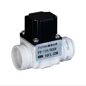 Fuxin Electrical 3/8 Quick Connector PWM Misting Solenoid Magnetic Valve For Water Tap Automatic Control