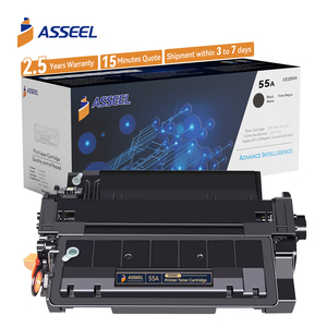 Cartouche de toner premium 55A CE255A 255A CE255 55X CE255X 255X compatible avec l'imprimante HP Laser <span class=keywords><strong>P3015</strong></span> P3015d P3015dn - Product Image 1