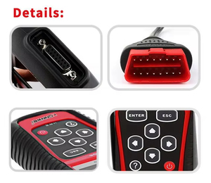 Lecteur de code OBD2 pour voiture <span class=keywords><strong>KONNWEI</strong></span> <span class=keywords><strong>KW808</strong></span>, outil de diagnostic automobile, lecteur de code moteur de voiture - Product Image 5