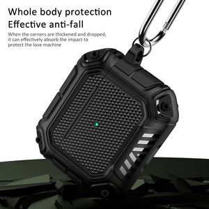 Étui de protection pour écouteurs Diamond Shield Mecha TPU + PC avec crochet pour <span class=keywords><strong>AirPods</strong></span> <span class=keywords><strong>3</strong></span> - Product Image 6