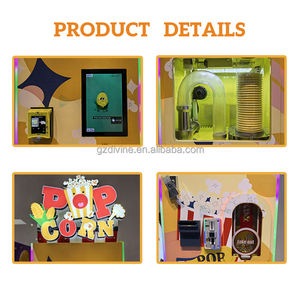 Máquina Expendedora de Palomitas de Maíz Totalmente Automática con 2 Tipos de Sabores de Producción y Múltiples Métodos de Pago para Cine/<span class=keywords><strong>Bar</strong></span> - Product Image 5