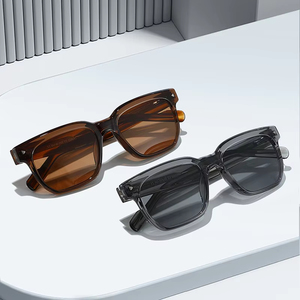 Gafas de Sol Cuadradas Polarizadas con Marco Grande y Remaches, Estilo Vintage 2026, para Hombre y Mujer, con Logotipo Personalizado, Protección UV400, Marco TR90 - Product Image 2