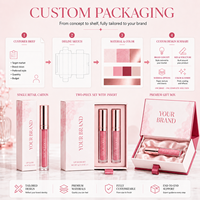 OEM ODM Marque Privée - Gloss à Lèvres Naturel Longue Durée pour Maquillage Quotidien - Plusieurs Couleurs - Tubes Variés - Emballages Divers
