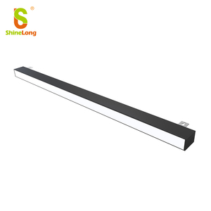 Luz Lineal LED de Alta Eficiencia con Interruptor DIP, 4 pies/8 pies, 130lm/w, Cuerpo de Aluminio, Certificación CE RoHS, Regulable, para Oficina/Almacén - Product Image 5