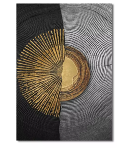 Hot bán nhà máy sang trọng tự nhiên trừu tượng vải sơn in Tường Khung trang trí nội thất phòng khách - Product Image 4