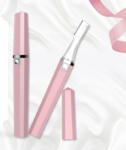 Женская бритва для лица, женский электрический триммер для бровей, безболезненное удаление волос на лице, триммеры для бровей, электрическая бритва для женщин