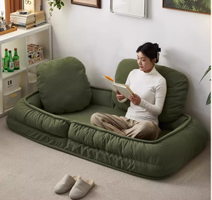 ที่นอนสุนัขแบบทันสมัยเตียงโซฟาคนขี้เกียจพับได้ทาทามิเก้าอี้เลานจ์นุ่มสบาย Sofa173da เดี่ยวขนาดเล็ก - Product Image 4