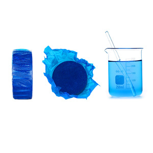 Blocs Solides Nettoyants Automatiques pour Toilettes 10 Pièces Bleus Effervescents Jetables Élimination Puissante des Taches pour Cuvette - Product Image 2