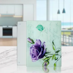 Durable Sublimation Blank Glass Cutting Board As Ideal Kitchenware 