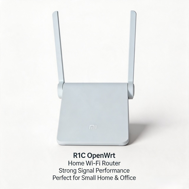 Xinsuhang Preinstalled OpenWrt 300Mbps Dual Band AC1200 Wireless Router R1C 2.4G WiFi RJ45 MT7628N Smart Gateway VPN Developer 1