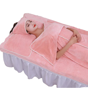 Wholesale Super Absorbent Salon <strong>Towel</strong> Set Wrap Microfiber Hair Grey Beauty <strong>Towels</strong> <strong>Spa</strong> Esthetician <strong>Facial</strong> <strong>Towel</strong> - Product Image 6