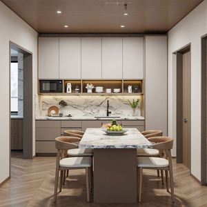 Meubles en bois sur mesure de luxe pour salon, chambre à coucher, conception de toute la maison avec application hôtelière et villa, solution de conception graphique - Product Image 5