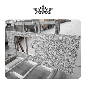 Goldtop Luxury Natural Stone Spray White Wave White <span class=keywords><strong>Granit</strong></span> Slabs pour carreaux <span class=keywords><strong>de</strong></span> sol Vanity Countertop Sinks - Product Image 6