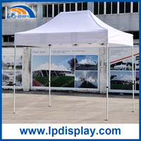 Tente à auvent pliante à cadre en aluminium de 10x20ft avec impression de logo pour l'événement d'affichage de promotion extérieure