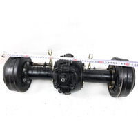 DIY Quad à quatre roues GO KART KARTING ATV UTV Buggy Transmission à tambour de frein 52CM Essieu arrière avec différentiel