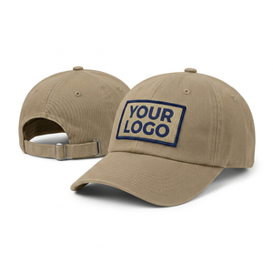 Casquette <span class=keywords><strong>de</strong></span> baseball en coton <span class=keywords><strong>de</strong></span> qualité supérieure avec patch tissé personnalisé, faible MOQ, pour marque streetwear – Solution tout-en-un - Product Image 1