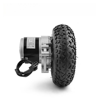 Kit moteur pour fauteuil roulant DIY, pneu gonflable de 9 pouces, moteur 24V 250W avec contrôleur à joystick pour scooter de mobilité