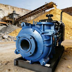 ปั๊มถ่ายโอนสารละลายยางเคลือบกันการกัดกร่อนแบบยกสูง CDHB ขนาด 6 นิ้ว 8 นิ้ว 10 นิ้ว สำหรับงานเหมืองและงานขุดทราย - Product Image 1