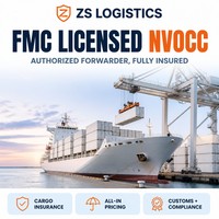 Agent d'expédition multimodale professionnel (mer, air, rail) DDP porte-à-porte Chine-USA LCL FCL Express Transitaire ZS LOGISTICS