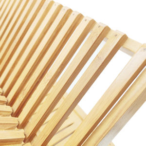 Escurridor de Platos de Madera de 2 Niveles, Estante para Platos de Cocina, Organizador de Almacenamiento para el Hogar, Escurridor de Platos Plegable de Bambú - Product Image 3