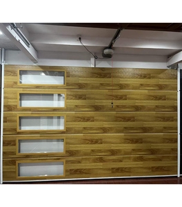 Phong Cách Hiện Đại Thông Minh Điện Cửa Nhà Để Xe Điều Khiển Từ Xa Cách Điện Thép Cắt Bảng Điều Chỉnh Màu Thép Cách Điện Cửa Cửa Nhà Để Xe - Product Image 4