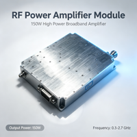 Modul PA RF Pita Lebar 0.3-2.7G Berbasis GaN Power Stage yang Menghasilkan Output 150W dengan Antarmuka N Female untuk Platform SDR