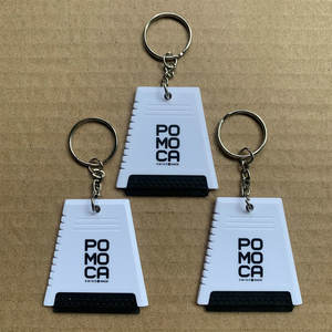 Auto <span class=keywords><strong>Promo</strong></span> Geschenken Goedkope Aangepaste Logo Mini Plastic Ijskrabber Sneeuw Shovel Met Sleutelhanger - Product Image 5