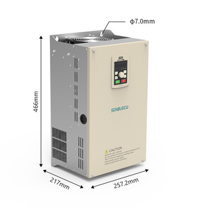 Variador de Frecuencia Variable (VFD) Trifásico de 220v, <span class=keywords><strong>4kw</strong></span>, 5kw, 20kw, 37kw, Inversor de Potencia para Motor de Husillo de CA, Controlador de Compresor con Ventilador de Refrigeración - Product Image 5