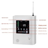 Boîtier de contrôle de niveau de piscine automatique Accurun Remote 4G sans fil en aluminium moulé avec application, précision de 0,5 %, alarme électronique pour réservoir d'eau/incendie
