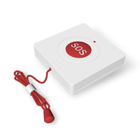 Bouton de panique IoT Balise Bluetooth Bouton SOS programmable Détection de chute Dispositif pour personnes âgées